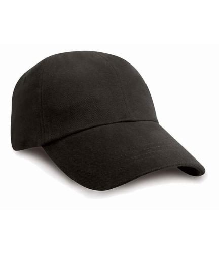 Result Heavy Brushed Cap - Black - ONE